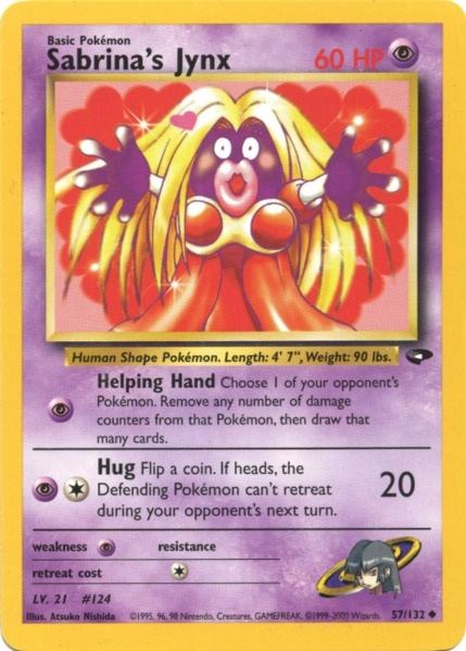 Sabrina's Jynx (57/132) [Gym Challenge]