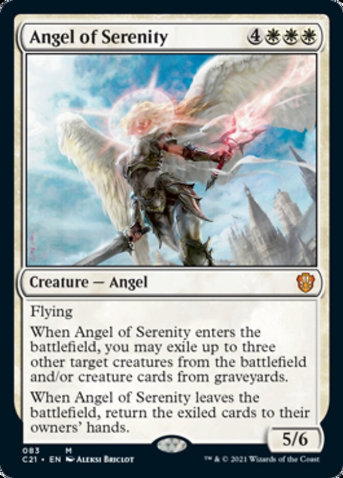 Angel of Serenity [Commander 2021] (C21 83)