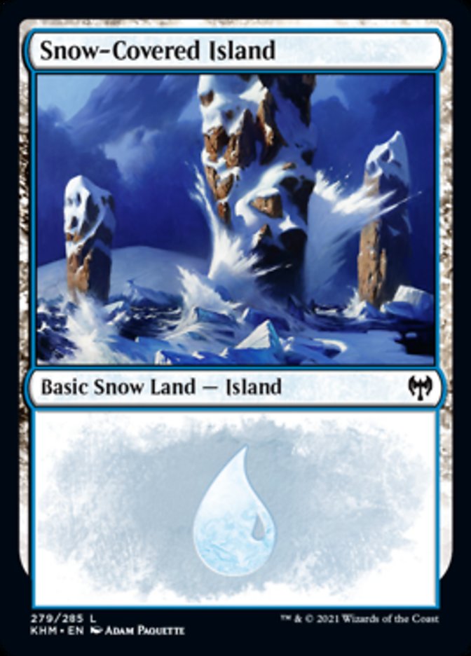 Snow-Covered Island (279) [Kaldheim] (KHM 279)