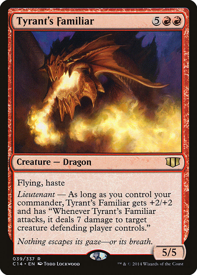 Tyrant's Familiar [Commander 2014] (C14 39)