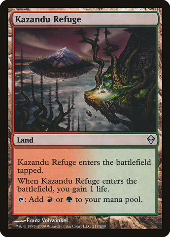 Kazandu Refuge [Zendikar] (ZEN 217)
