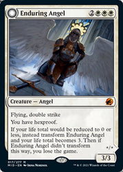 Enduring Angel // Angelic Enforcer [Innistrad: Midnight Hunt] (MID 17)