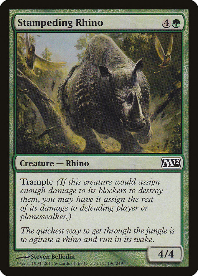 Stampeding Rhino [Magic 2012] (M12 196)