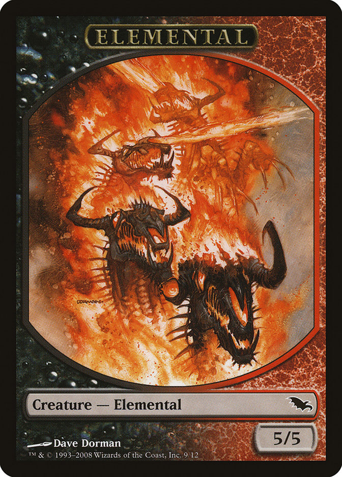 Elemental [Shadowmoor Tokens] (TSHM 9)