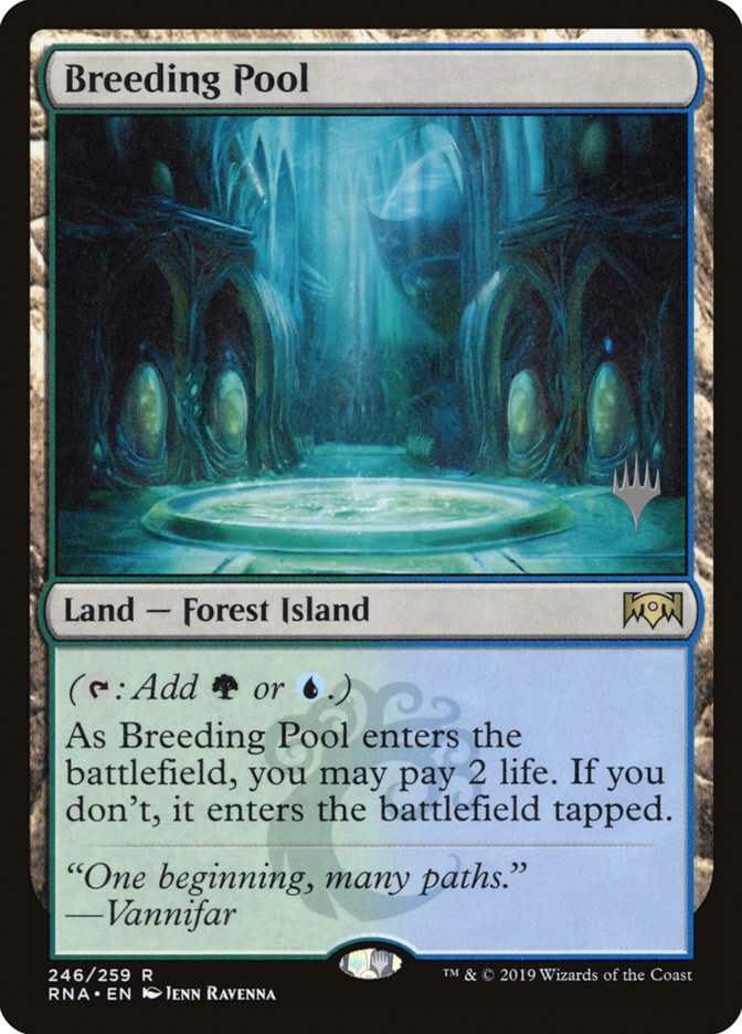 Breeding Pool (Promo Pack) [Ravnica Allegiance Promos] (PRNA 246P)