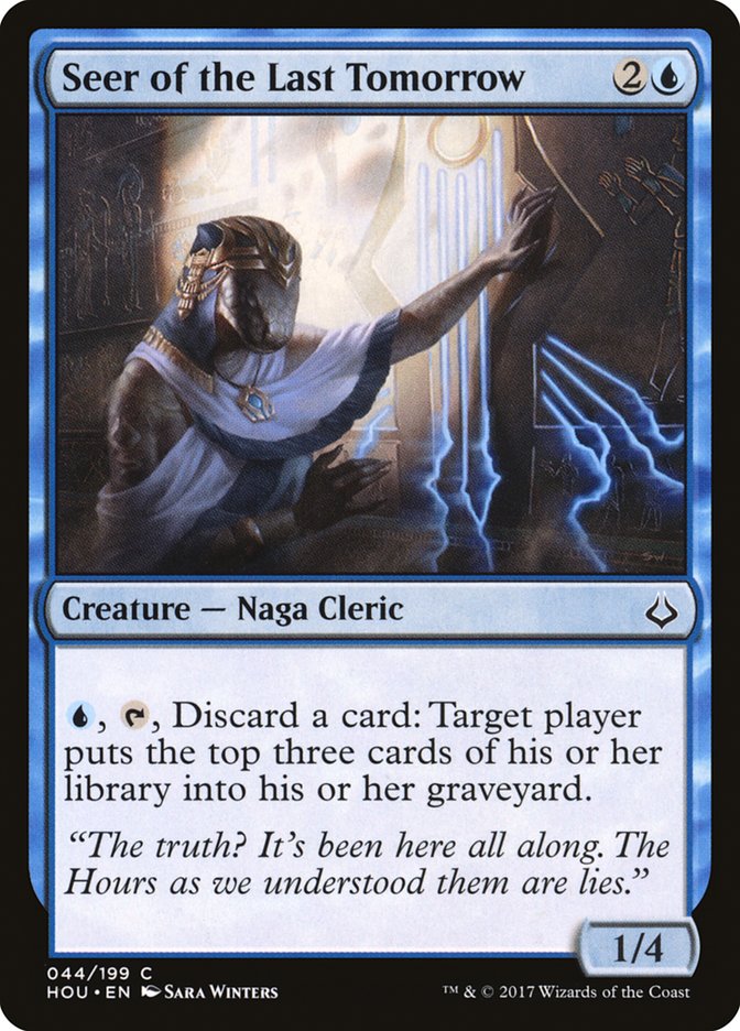 Seer of the Last Tomorrow [Hour of Devastation] (HOU 44)