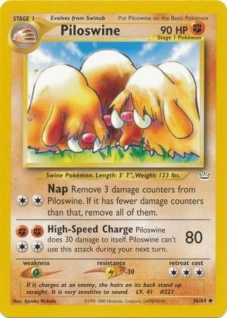 Piloswine (36/64) [Neo Revelation]