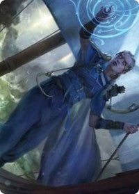 Inga Rune-Eyes Art Card [Kaldheim: Art Series] (AKHM 64)