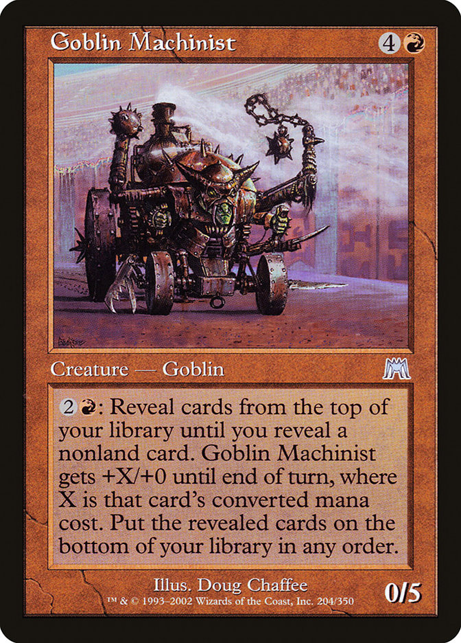 Goblin Machinist [Onslaught] (ONS 204)