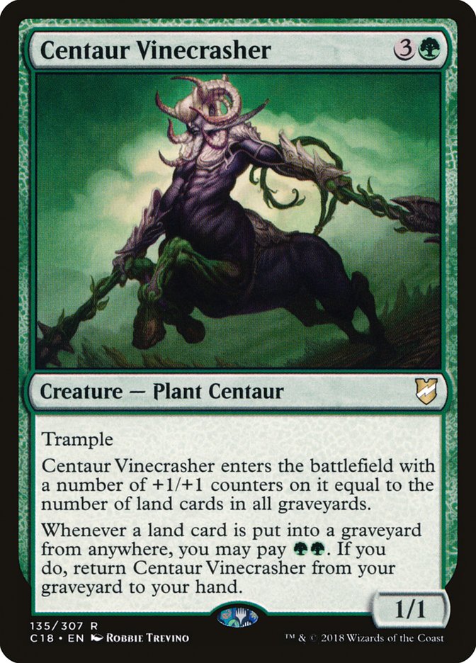Centaur Vinecrasher [Commander 2018] (C18 135)