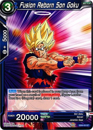 Fusion Reborn Son Goku (Starter Deck - Resurrected Fusion) [SD6-03]