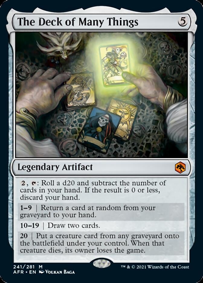 The Deck of Many Things [Dungeons & Dragons: Adventures in the Forgotten Realms] (AFR 241)