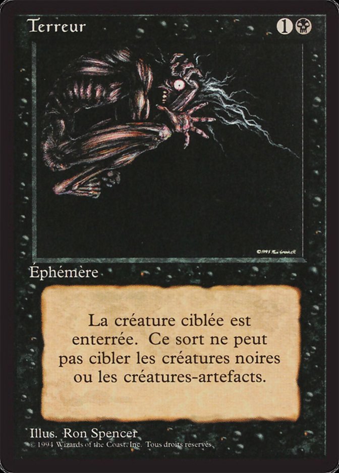 Terror [Foreign Black Border] (FBB 132)