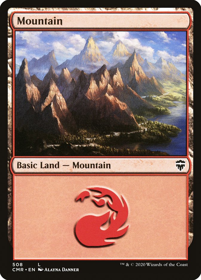Mountain (#508) [Commander Legends] (CMR 508)