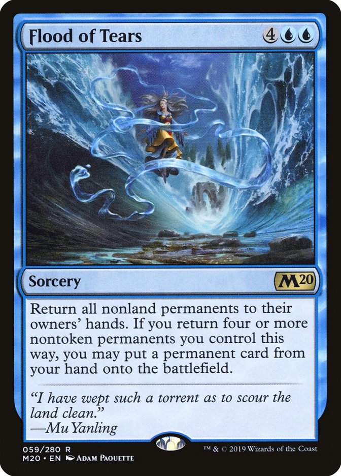 Flood of Tears [Core Set 2020] (M20 59)