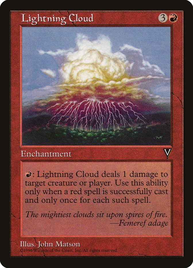 Lightning Cloud [Visions] (VIS 87)