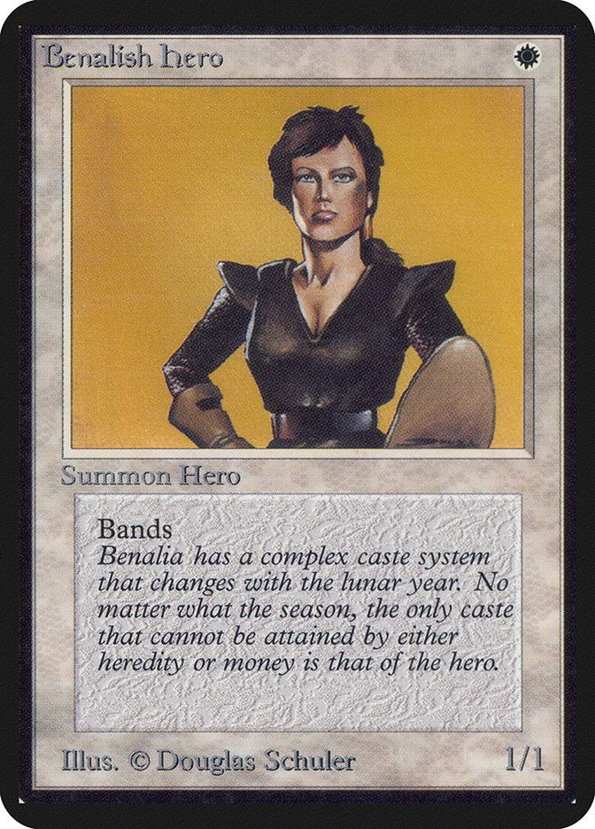 Benalish Hero [Limited Edition Alpha] (LEA 4)
