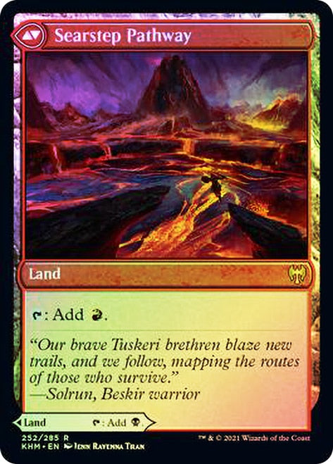Blightstep Pathway // Searstep Pathway  [Kaldheim Prerelease Promos] (PKHM 252)