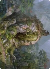 Gnottvold Slumbermound Art Card [Kaldheim: Art Series] (AKHM 258)