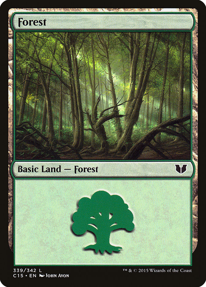 Forest (#339) [Commander 2015] (C15 339)