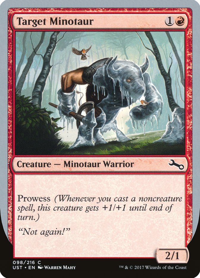 Target Minotaur [Unstable] (UST 98A)
