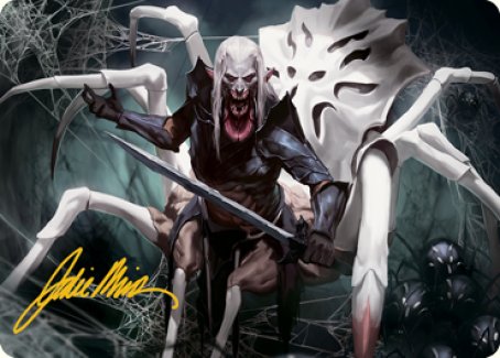 Drider Art Card (Gold-Stamped Signature) [Dungeons & Dragons: Adventures in the Forgotten Realms Art Series] (AAFR 17)