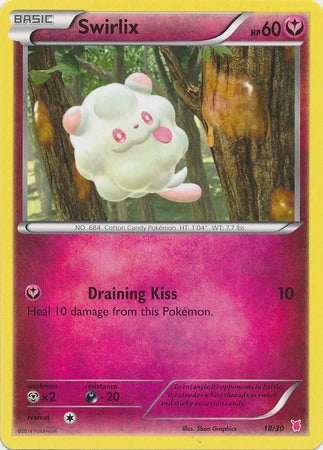 Swirlix (18/30) [XY: Trainer Kit - Bisharp & Wigglytuff]
