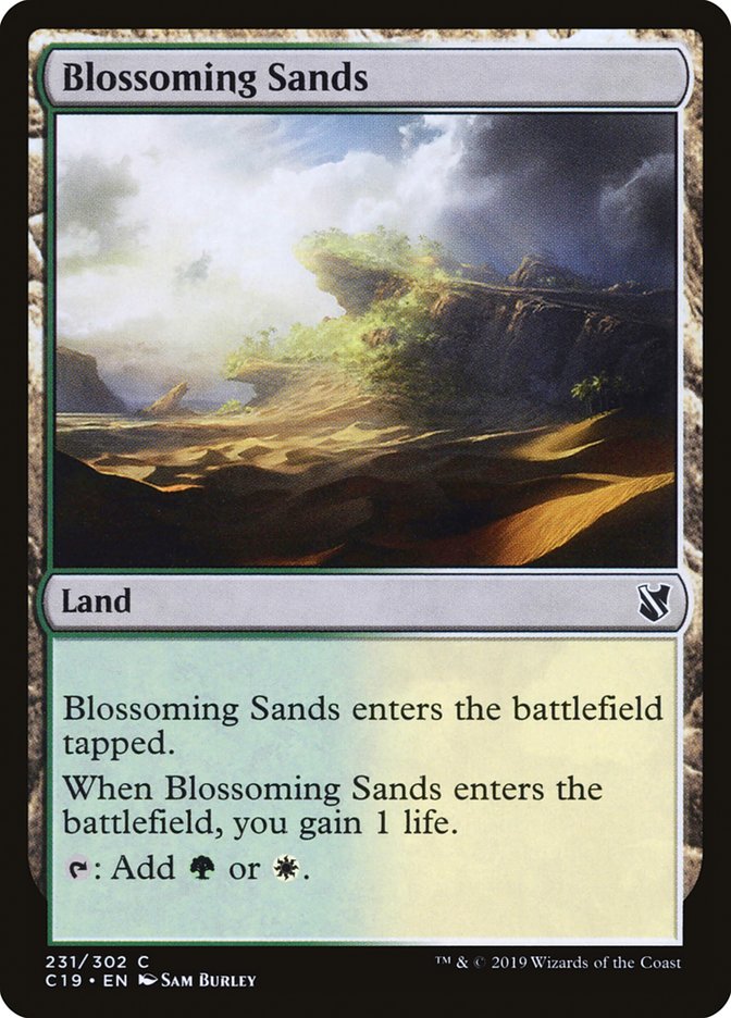 Blossoming Sands [Commander 2019] (C19 231)