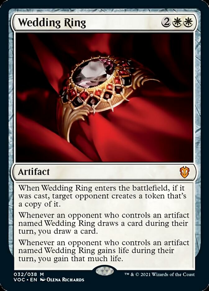 Wedding Ring [Innistrad: Crimson Vow Commander] (VOC 32)