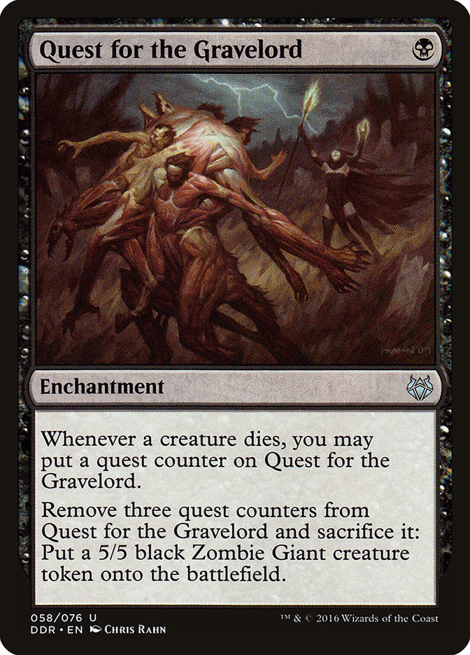 Quest for the Gravelord [Duel Decks: Nissa vs. Ob Nixilis] (DDR 58)
