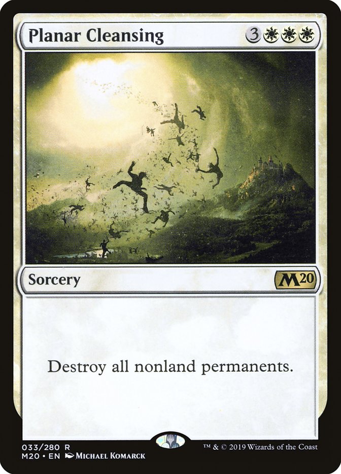 Planar Cleansing [Core Set 2020] (M20 33)