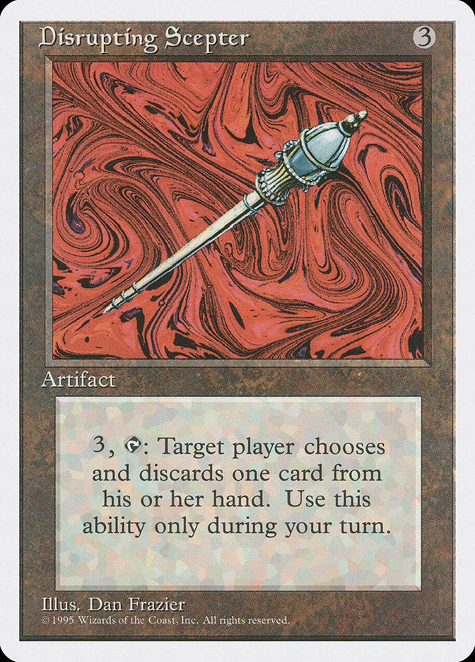 Disrupting Scepter [Fourth Edition] (4ED 316)
