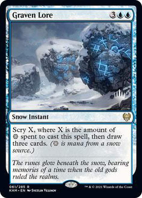 Graven Lore [Kaldheim Promo Pack] (PKHM 61)