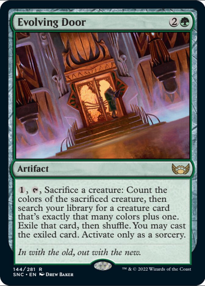 Evolving Door [Streets of New Capenna] (SNC 144)