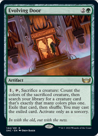 Evolving Door [Streets of New Capenna] (SNC 144)