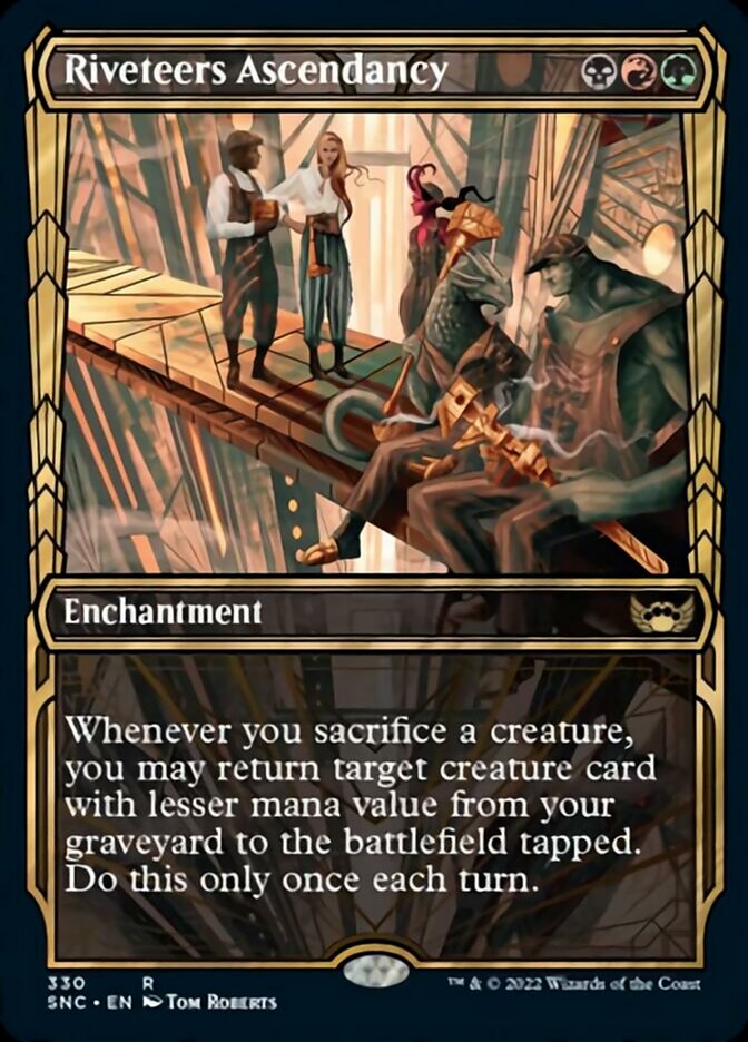 Riveteers Ascendancy (Showcase Golden Age) [Streets of New Capenna] (SNC 330)