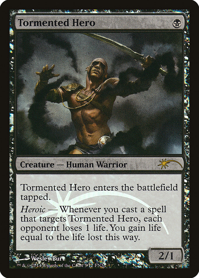 Tormented Hero [Friday Night Magic 2014] (F14 5)