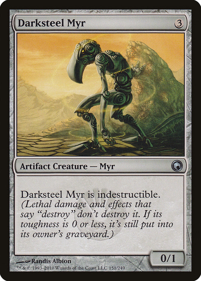 Darksteel Myr [Scars of Mirrodin] (SOM 151)
