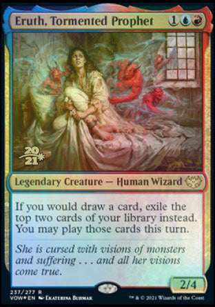 Eruth, Tormented Prophet [Innistrad: Crimson Vow Prerelease Promos] (PVOW 237)