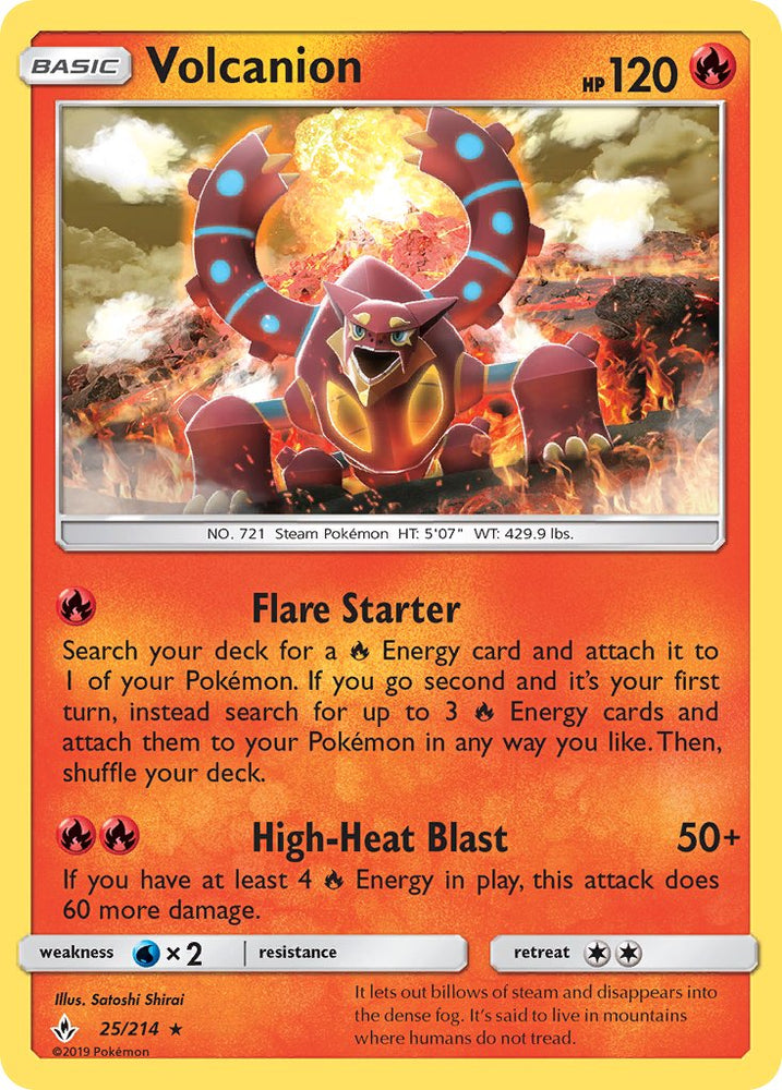 Volcanion (25/214) [Theme Deck Exclusives]