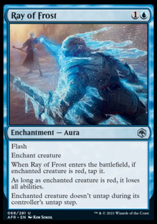 Ray of Frost [Dungeons & Dragons: Adventures in the Forgotten Realms] (AFR 68)