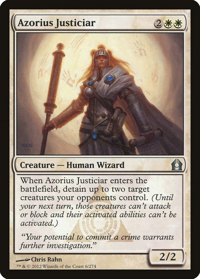 Azorius Justiciar [Return to Ravnica] (RTR 6)