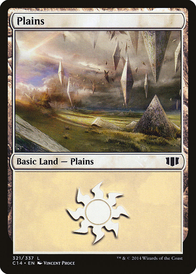 Plains (#321) [Commander 2014] (C14 321)