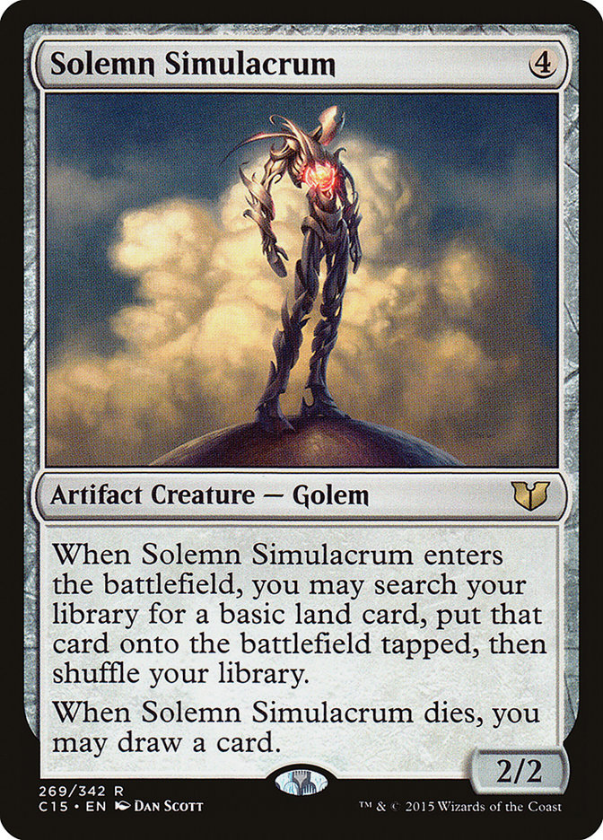 Solemn Simulacrum [Commander 2015] (C15 269)