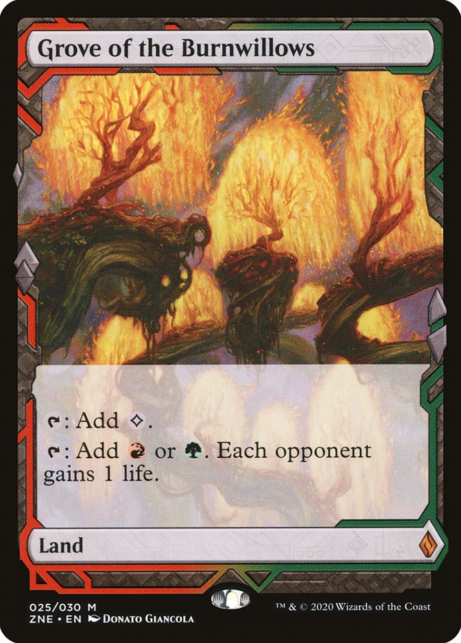 Grove of the Burnwillows [Zendikar Rising Expeditions] (ZNE 25)