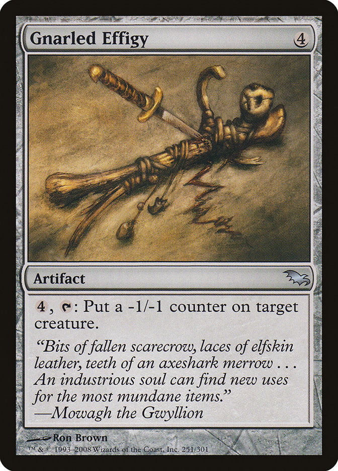 Gnarled Effigy [Shadowmoor] (SHM 251)