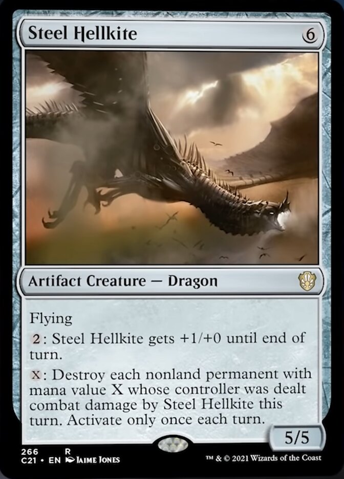Steel Hellkite [Commander 2021] (C21 266)