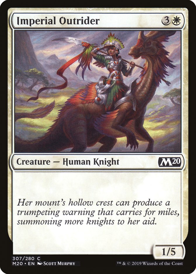 Imperial Outrider [Core Set 2020] (M20 307)