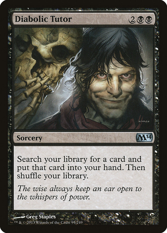 Diabolic Tutor [Magic 2014] (M14 95)