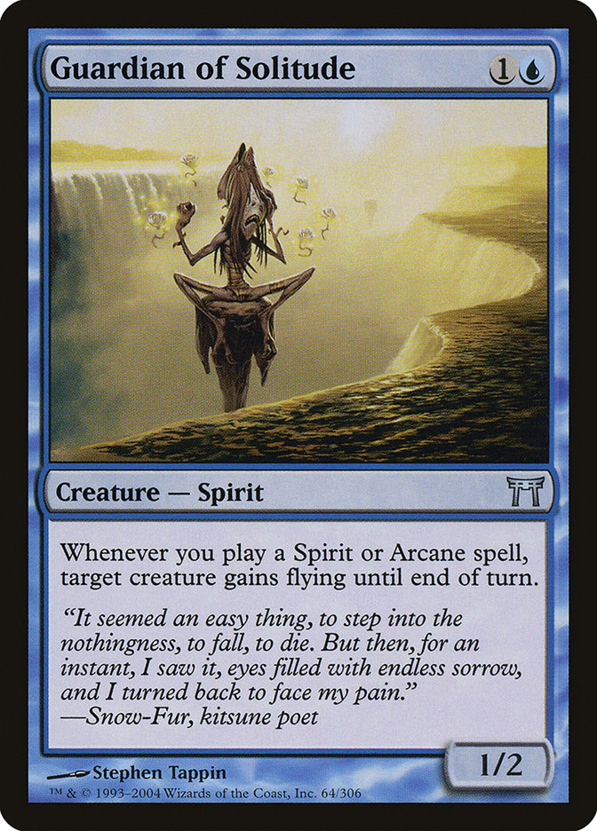 Guardian of Solitude [Champions of Kamigawa] (CHK 64)